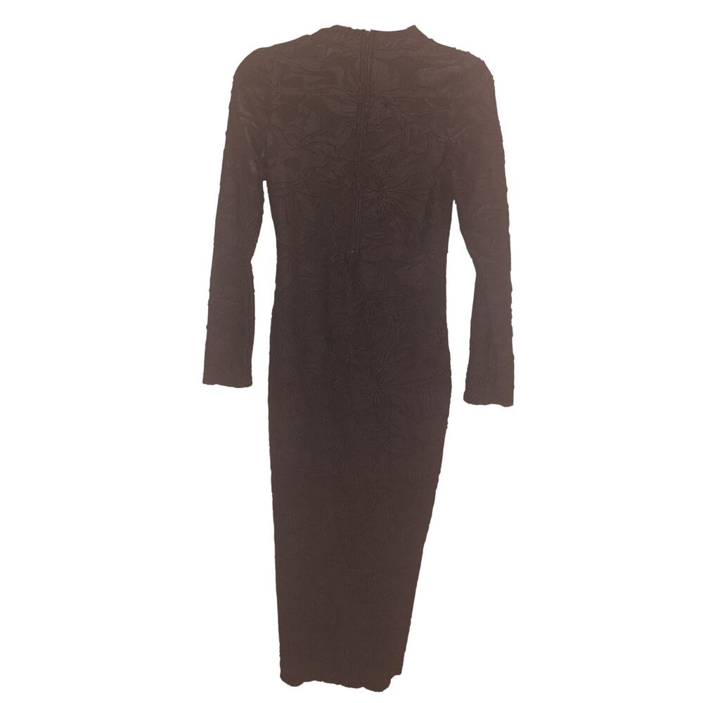 Vintage Codigo Women's‎ Black Textured Size Large Dress Whimsygoth Witchy Dark